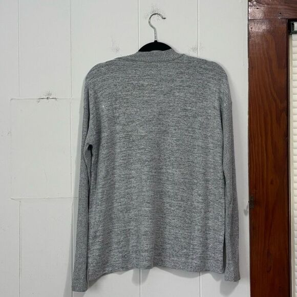 Gap Light Gray Soft Mock Neck Sweater NWT Small Tall - Picture 5 of 5
